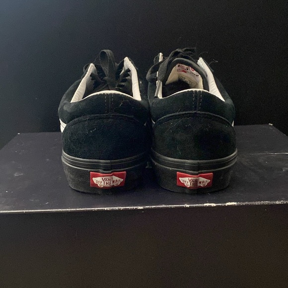 Black - Pig Suede Sk8 -Hi Vans - Picture 4 of 5